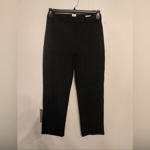 Gap black dress pants bi stretch size 4 petite